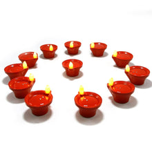 Water Sensor Diyas for Diwali Decoration, Diwali (12 Pcs Set) - dailyneed.life