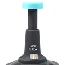 Push Chopper Manual Food Chopper and Hand Push Vegetable Chopper, Cutter, Mixer Set for Kitchen with 3 Stainless Steel Blade - dailyneed.life