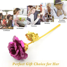 Gold Rose Artificial Rose Flower With Gift Box, Plastic Flowers Best Gifts for Friend Girl Wife Women, Golden Rose Gift for Valentine's Day, Mother's Day, Anniversary, Birthday, Wedding, Gold (1 Pc) - dailyneed.life