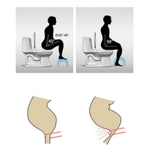 Plastic Non-Slip Folding Toilet Squat Stool - White Color - dailyneed.life