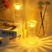 Crystal Table Lamp – Universal Soft Night Light & Study, Bedroom, Office & Children's Room, Diwali (1 Pc) - dailyneed.life