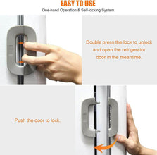 Fridge Freezer Door Lock -Baby Safety Child Lock - dailyneed.life