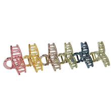 Plastic Hair Clamp Grip, Simple Matte Hair Barrette Clamp (1 Pc) - dailyneed.life