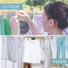 Clothesline Portable Travel Clothesline Adjustable with 2 Plastic Hooks (10 M Approx / 1 Pc) - dailyneed.life