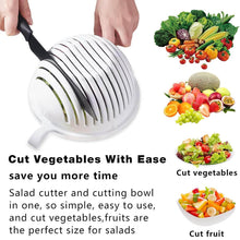 Plastic 60 Seconds Salad Cutter Salad Maker Salad Bow (1 Pc) - dailyneed.life