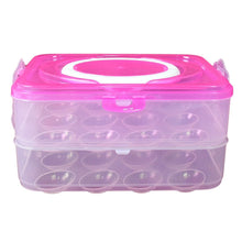 Double Layer 24 Grid Egg Storage Box for Egg Storage Container - dailyneed.life