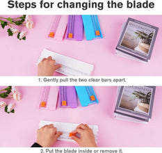 Paper Cutter, A5 Mini Paper Cutter, Portable Paper Cutting Machine (1 Pc / Mix Color) - dailyneed.life