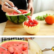 Multifunctional 2 in 1 Melon Baller - Stainless Steel Dig Scoop with Fruit Carving Knife. - dailyneed.life