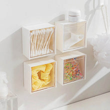 4037Adhesive Wall Mounted Flip Storage Box Holder Small Object Storage Case ( 1 pcs ) - dailyneed.life