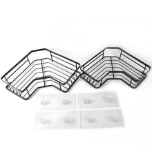 Iron Coating Self-Adhesive Corner Shelf Organizer (2 Pc) - dailyneed.life