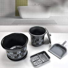 Large Capacity Plastic Bathroom Set of 7Pieces (1pc Big Tub, 1pc bucket,1pc , 1pc Mug, 1pc Soap Case, 1pc , 1pc Stool) - dailyneed.life