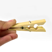 Heavy Duty Bamboo Wooden Cloth Clips / Pegs (10 Pcs Set) - dailyneed.life