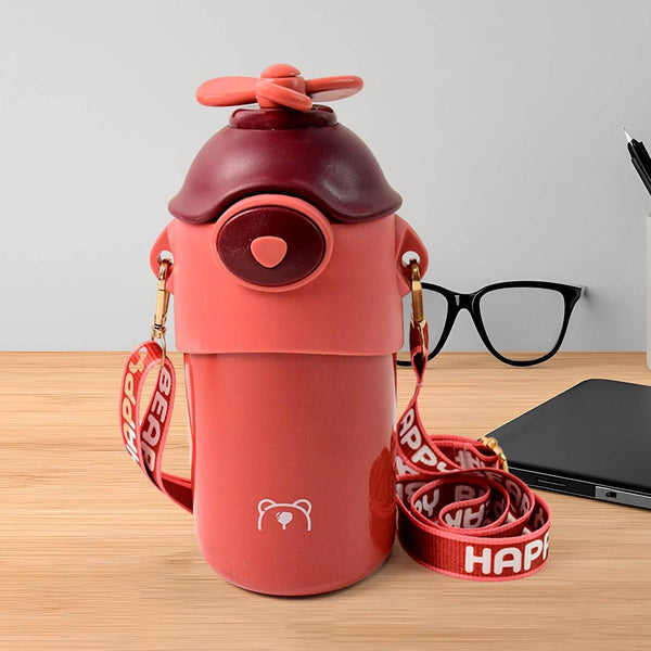 Stainless Steel Water Bottles 500 ML Approx (Mix Design & Color / 1 Pc) - dailyneed.life