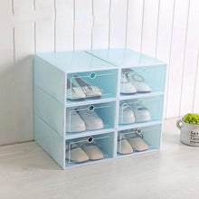 1 Layer Plastic Shoes Storage Box, Stackable Shoe Storage (1 pc / 32x21x12 CM) - dailyneed.life