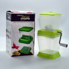 Small Onion Chopper & Vegetable Chopper Quick Cutter with Rotating Blade - dailyneed.life