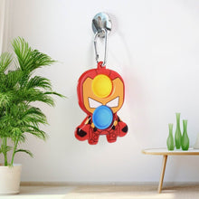 Themed Iron Man Shape Keychain Pop It Toy (1 Pc) - dailyneed.life