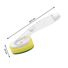 Liquid dispensing Scrub widely used for washing and cleaning utensils and all kitchen stuff to make them again clean and shiny. - dailyneed.life