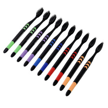 Soft Toothbrush With Plastic Round Box for Men and Women, Kids, Adults Plastic Toothbrush (10 pcs Set) - dailyneed.life