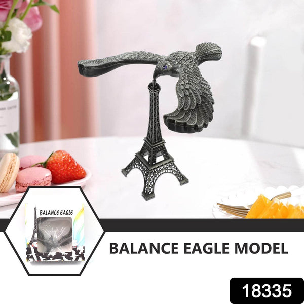 Balancing Bird Metal Eiffel Tower Statue Balance Eagle Toy (1 Set) - dailyneed.life