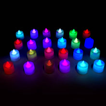Multicolor LED Tealights Candles (24 Pack): Festive Decorations, Diwali - dailyneed.life