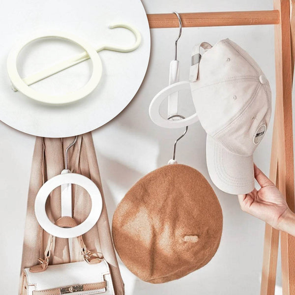 Plastic Circle Hanger for Hats, Towels & Bags (1 Pc) - dailyneed.life