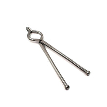 Ganesh Premium Quality Unbreakable Stainless Steel Goti Sandsi / Sansi / Pakkad / Pincer / Chimta / Tongs / Utensil Holder Smart Kitchen Tool - 8mm - dailyneed.life