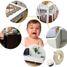 Corner Edge Protector – Soft Rubber Safety Bumper Guard for Baby Proofing Furniture, Table, & Bed (2 Mtr) - dailyneed.life