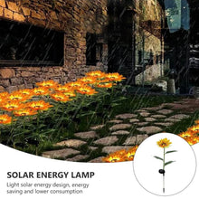 Garden Solar Sunflower Outdoor LED Light Inserted Ground Simulation Plant (4 Pcs Set) - dailyneed.life