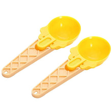 2-Piece Plastic Ice Cream & Watermelon Scooper with Trigger Dipper - dailyneed.life
