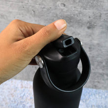 Stainless Steel Water Bottle with Carry Strap & Built-In Straw 1000ML Approx (1 Pc) - dailyneed.life