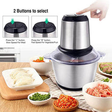 Stainless Steel Electric Meat Grinders with Bowl Heavy for Kitchen Food Chopper, Meat, Vegetables, Onion , Garlic Slicer Dicer, Fruit & Nuts Blender (3L) - dailyneed.life