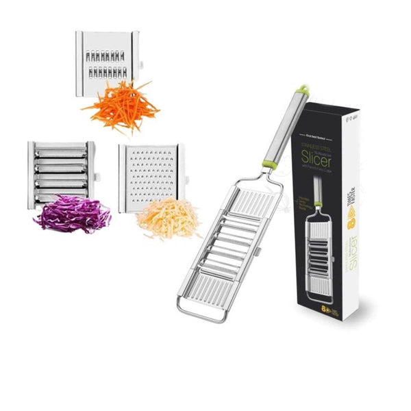 Multipurpose 3 in1 Stainless Steel Grater and Slicer - dailyneed.life