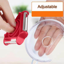 3 in 1 Multi Function Three Use Rotary Hanging Round Planer Peeler and Cutter Vegetable Slicer Kitchen Tools Kitchen Gadgets - dailyneed.life