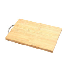Thick Wooden Bamboo Kitchen Chopping Cutting Slicing Board with Holder for Fruits Vegetables Meat - dailyneed.life
