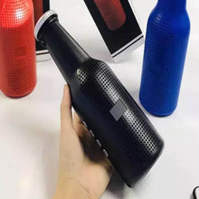 Bottle-Shaped Wireless Bluetooth Speaker with FM, USB & AUX Support - dailyneed.life
