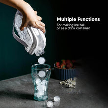 Ice Cube Trays 2 in 1 Portable Ice Ball Maker, 17 Round Ice Cube Mold (1 Pc) - dailyneed.life