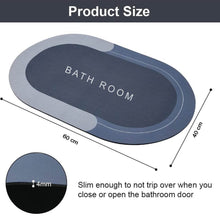 Super Absorbent Floor Mat, Bath Mat, Soft Carpet, Slip-Resistant Bathing Room Rug Floor Door Mat, Instant Drying Mat, Bathroom Rug, Absorbent Bath Mat - dailyneed.life