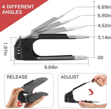 ADJUSTABLE FOLDING SHOE SLOTS ORGANIZER. - dailyneed.life