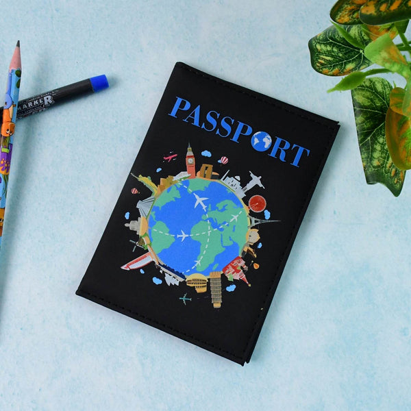 Stylish Printed Passport Holder Cover (1 Pc) - dailyneed.life