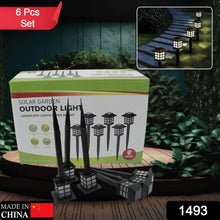 Big Solar Outdoor Lights, 6 Pack Waterproof Solar Pathway Lights, 10 Hrs Long-Lasting LED Landscape Lighting Solar Garden Lights, Solar Lights for Walkway Path Driveway Patio Yard & Lawn (6 Pc Set) - dailyneed.life