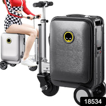 Electric suitcase smart driving luggage electric suitcase scooter with removable battery speed (1 Pc) - dailyneed.life