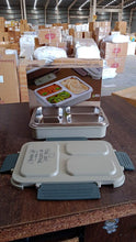 3-Compartment Stainless Steel Lunch Box (1 Pc) - dailyneed.life