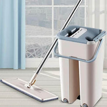 Scratch Cleaning MOP with 2 in 1 SELF Clean WASH Dry Hands Free Flat Mop - dailyneed.life