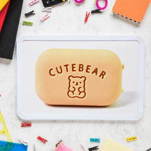 Cute Soap Shaped Erasers With Plastic Case (1 Pc / With Case) - dailyneed.life