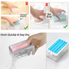 2-in-1 Portable Soap Dish & Dispenser – Multifunctional Soap Holder with Roller & Drain Holes for Bathroom, Kitchen, Home Use (1 Pc) - dailyneed.life