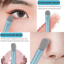 8-Piece Mini Makeup Brush Kit – Portable Premium Synthetic Set with Case (Mix Colors) - dailyneed.life