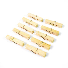 Heavy Duty Bamboo Wooden Cloth Clips / Pegs (10 Pcs Set) - dailyneed.life