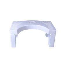 Plastic Non-Slip Folding Toilet Squat Stool - White Color - dailyneed.life