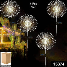 Colorful Multi Led Outdoor Solar Garden Lights (4 Pcs Set) - dailyneed.life