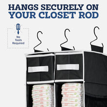 9 Shelf Hanging Closet Organizer with 5 Drawer Organizers - dailyneed.life